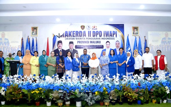 Gandeng IWAPI, Pemprov Maluku Ajak Pacu Pertumbuhan Ekonomi Daerah